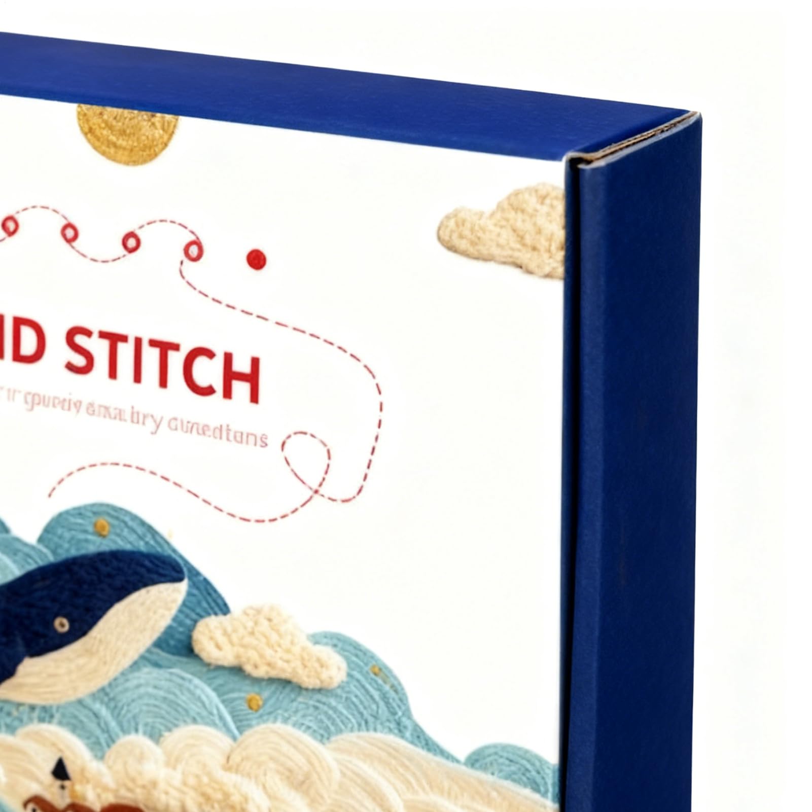 Libro di Ricamo Per Principianti Creativi Portatili Con Toolkit E Guida | Libro di Ricamo per Principianti Per Hobby Casa Viaggi e Regali Natale Festività Arte e Pratica Creativa