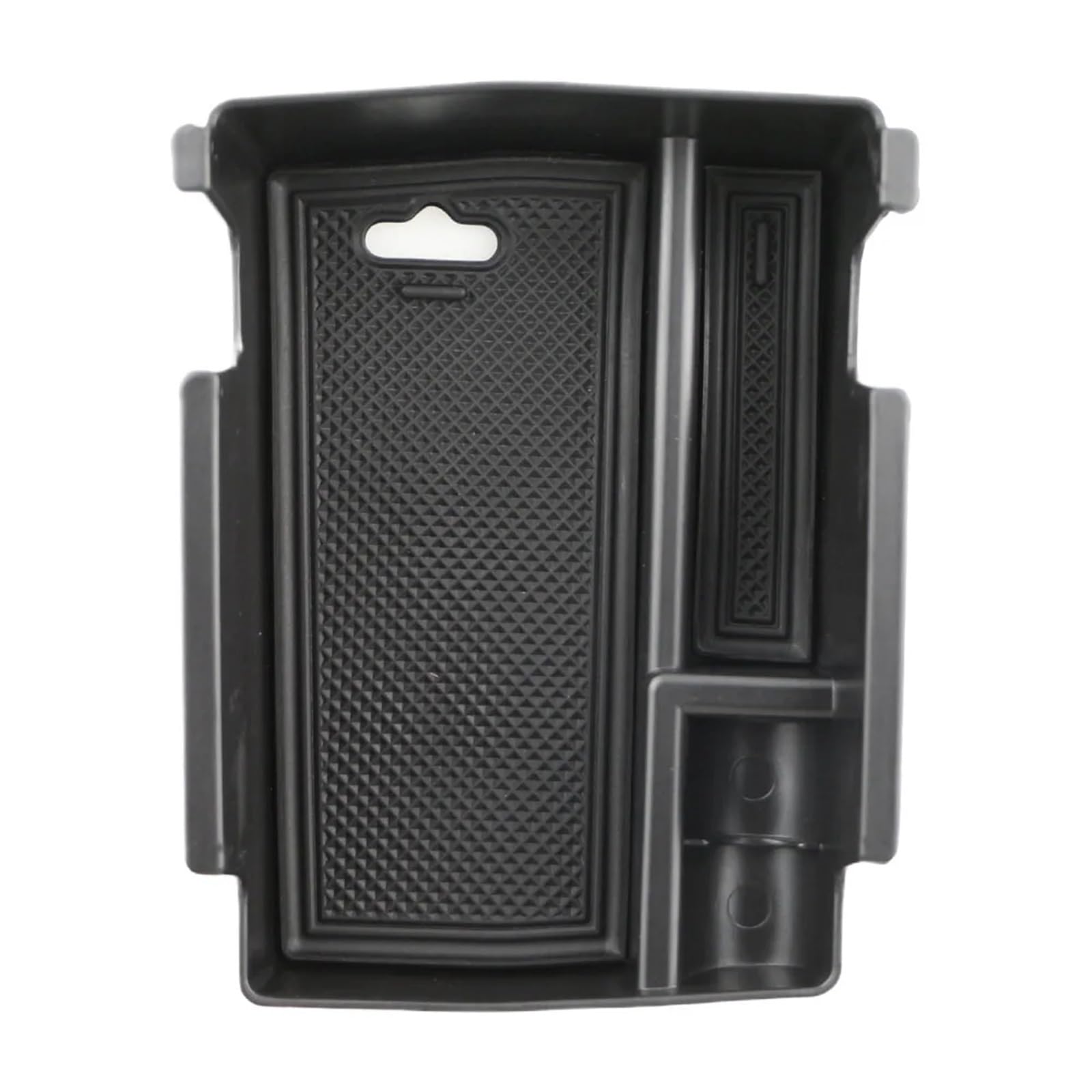 Sztmyvuw One Color Interior Storage Box Compatible With Jeep For Compass 2021 2022 2023 2024 Armrest Storage Box Tray Center Console Organizer Holder Container Interior Accessories