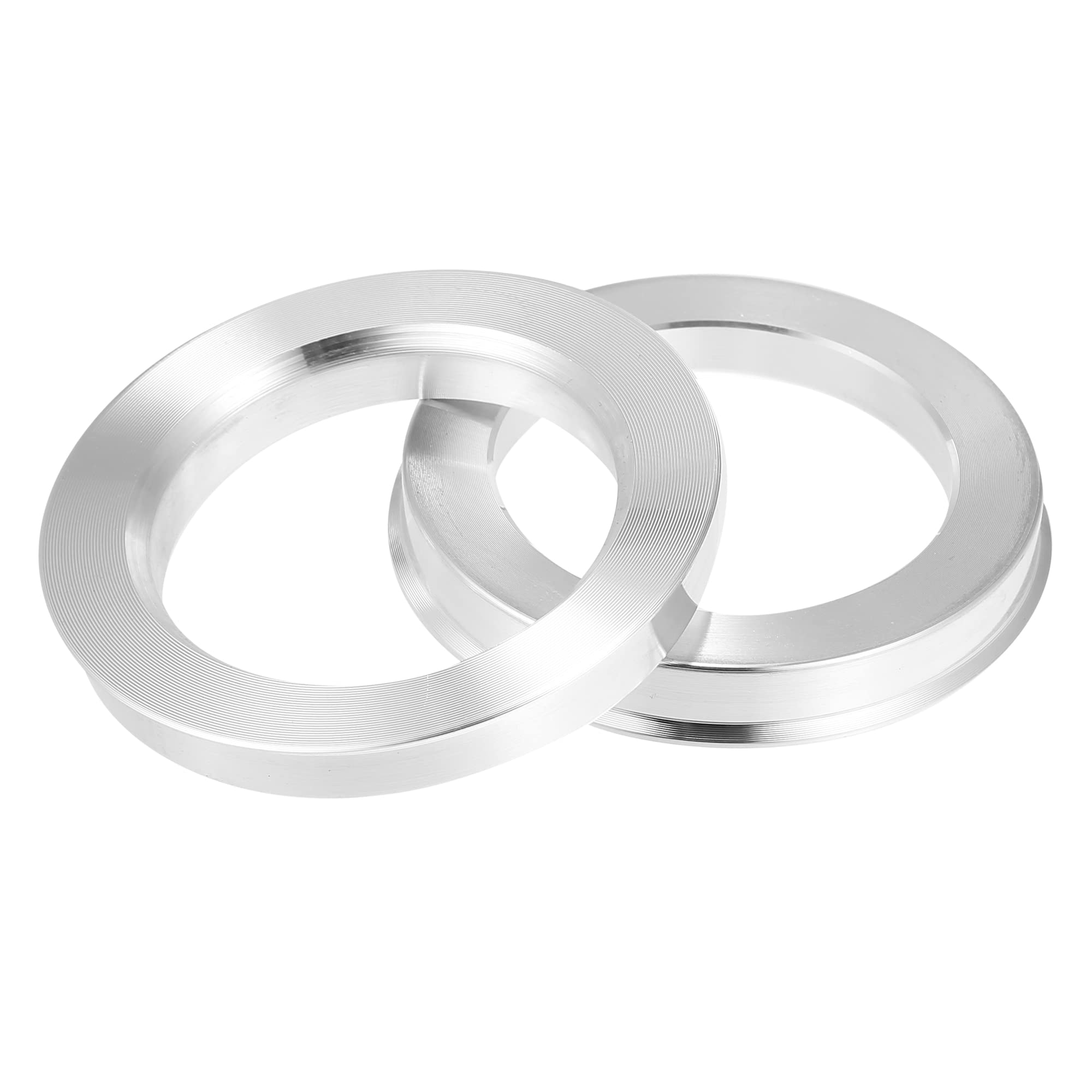 Pierścienie centrujące piasty koła, pierścienie dy 4 sztuki aluminiowych pierścieni centrujących piastę koła, dystans środkowy 71,5-51,1-52,1-54,1-56,1-69,6-70,1-59,1 mm pierścienie centrujące piastę(