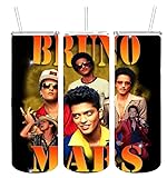 Stainless Steel Tumbler Double Wall with Lid Straw 20oz Water Mars Tumbler Cup Bruno