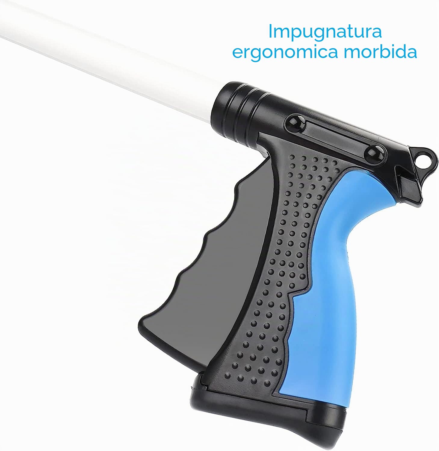 Pinza Telescopica 2 Pinze,83cm Pinza telescopica Prendi Oggetti,Pinza Raccogli Oggetti,Pinza Raccogli Rifiuti,Pinza per Raccogliere Oggetti Terra,Pinza Magnetica Pieghevole