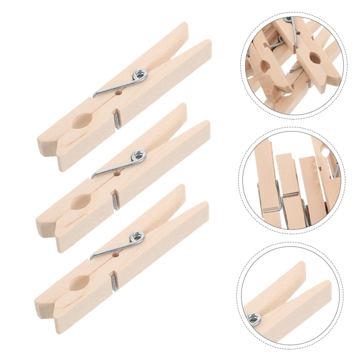 150 Pezzi Mollette in Multi Funzione Clip Antivento per Bucato Mini Mollettine Delicate per Calzini e Versatili e Resistenti per Foto Artigianato e Asciugatura Compatte e