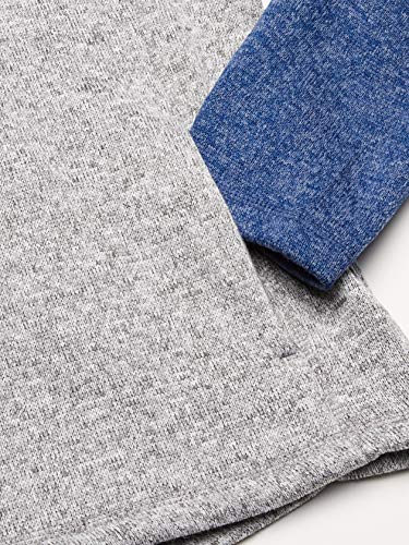 Charles River Apparel Men's Quarter Zip Color Blocked Heathered Fleece3