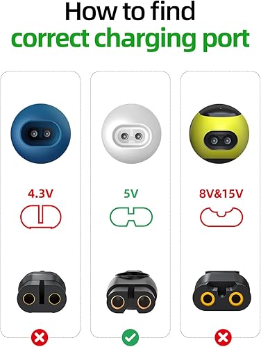 Philips Norelco One Blade USB Charger Cord | 5V Power Cable