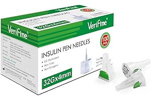 Ultra Fine Insulin Pen Needles for Painless Injections (4mm 32G)