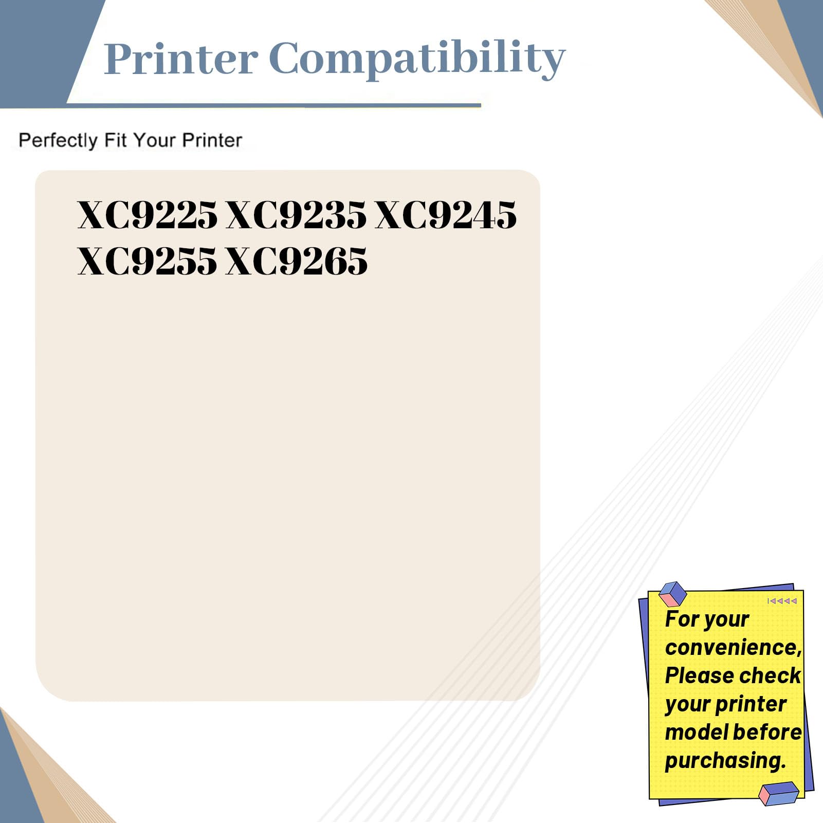 Unità tamburo di ricambio compatibile 76C0PK0 76C0PV0 per unità fotoconduttore Lexmark XC9255 per stampante XC9225 XC9235 XC9245 XC9265 (confezione da 1 ciano)
