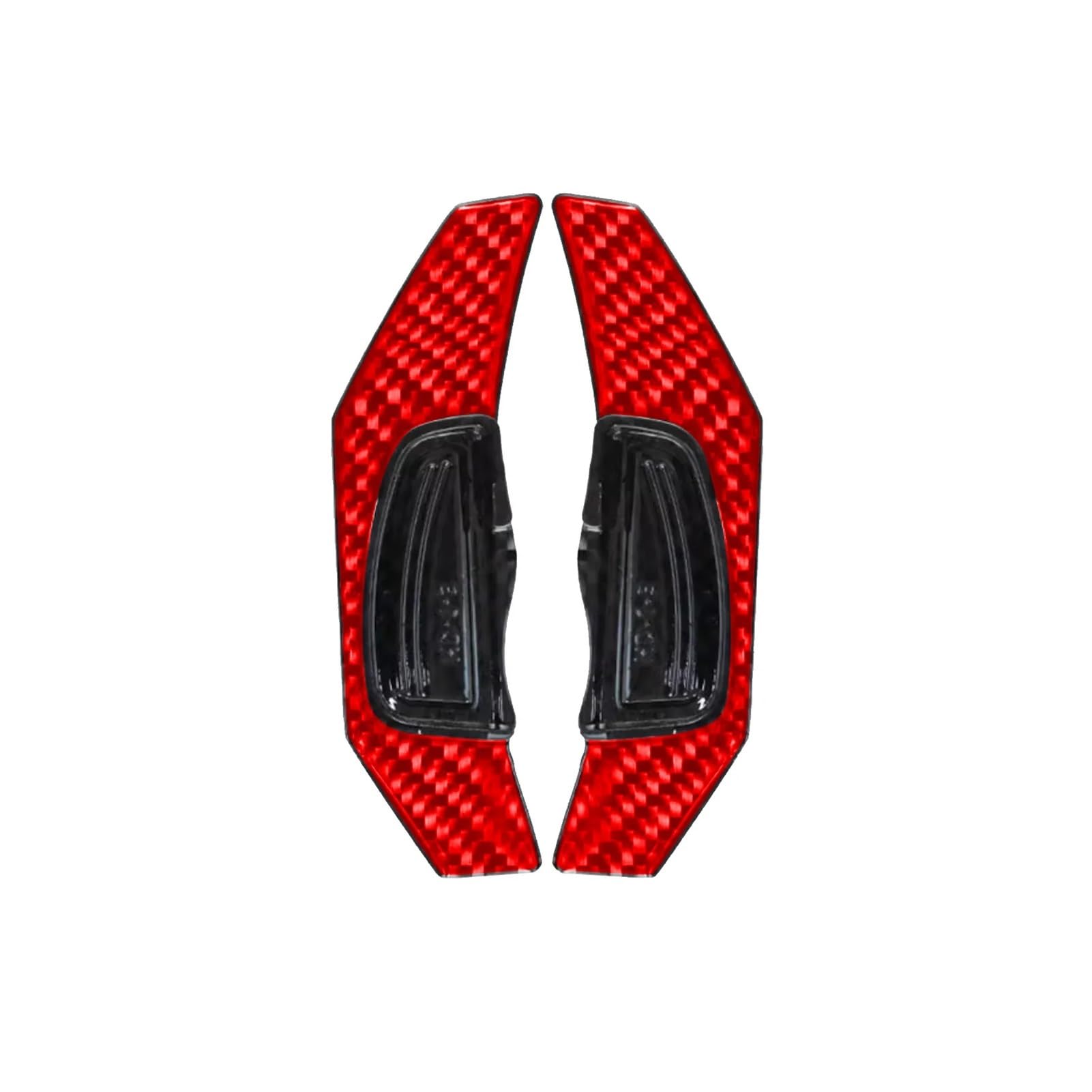 QBKGMEWCA Control Interior Compatible for Generation 2/3/4th Carbon Fiber Shift Paddles Accessories Modification Sticker(Type3)