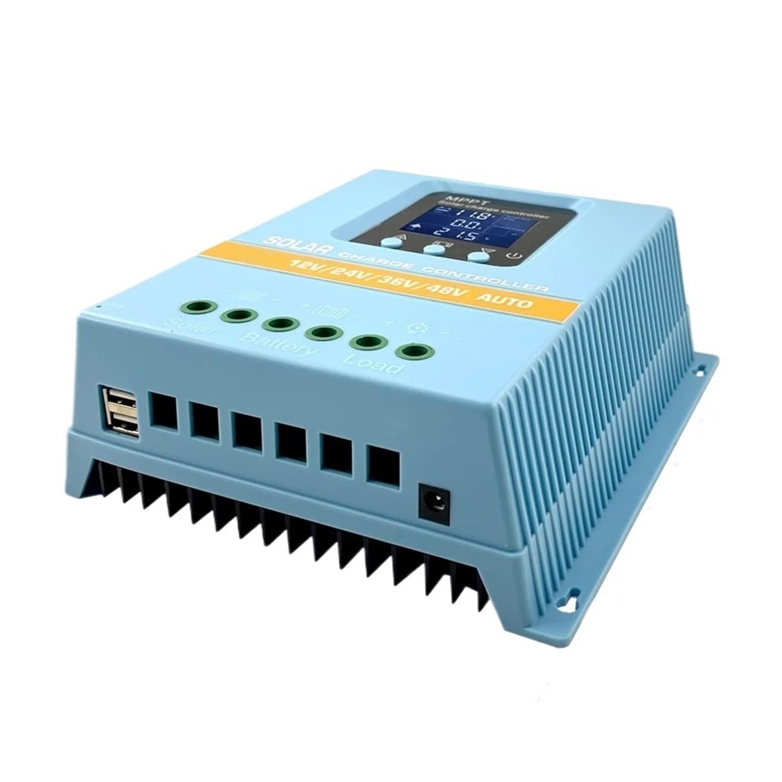 Ładowarka Solarna MPPT 60A/80A/100A Do Wyboru, Podwójne USB I 3-stopniowa Ochrona Systemów Oświetlenia Ulicznego/zasilania Domowego(100A)