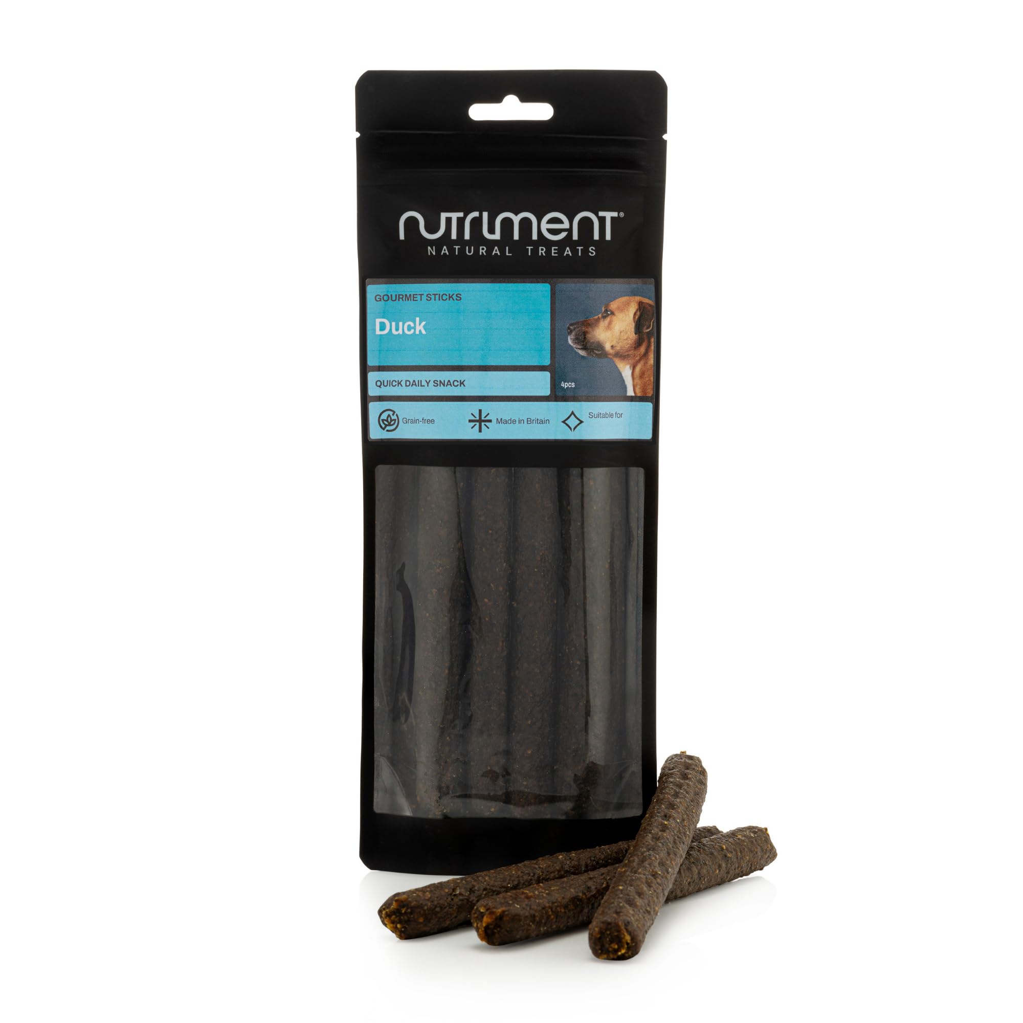 Natural Treats Gourmet Sticks Duck (4pcs) Highly Digestible Grain Free Treats โ image 1