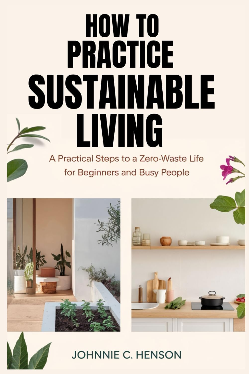HOW TO PRACTICE SUSTAINABLE LIVING: A Practical Steps to a Zero-Waste Life for Beginners and Busy People