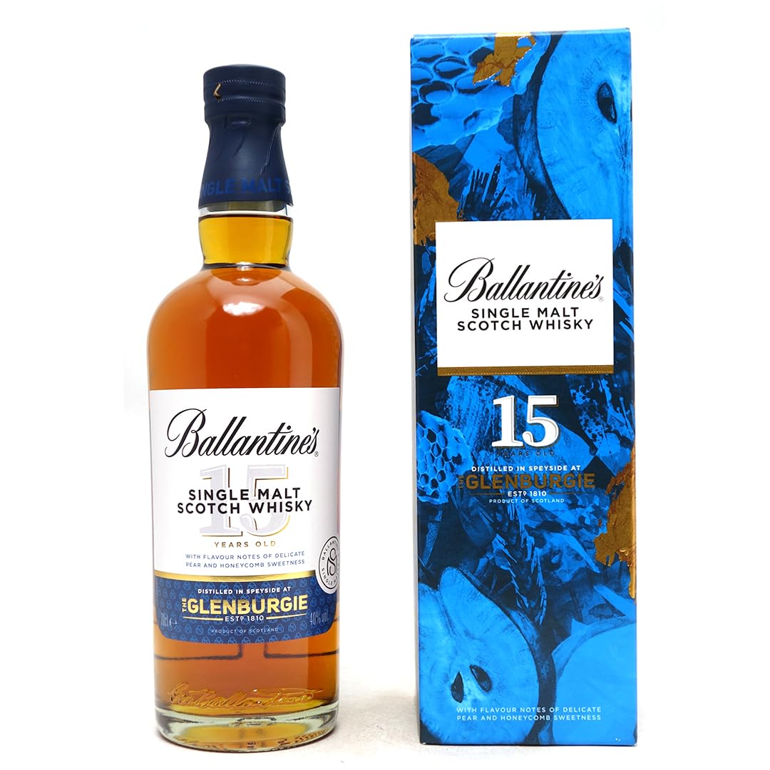 Amazon.co.jp: バランタイン シングルモルト グレンバーギー15年 40度