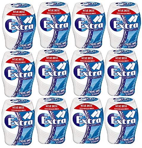 12 Dosen Wrigley's Extra Professional Strong Mint ohne Zucker