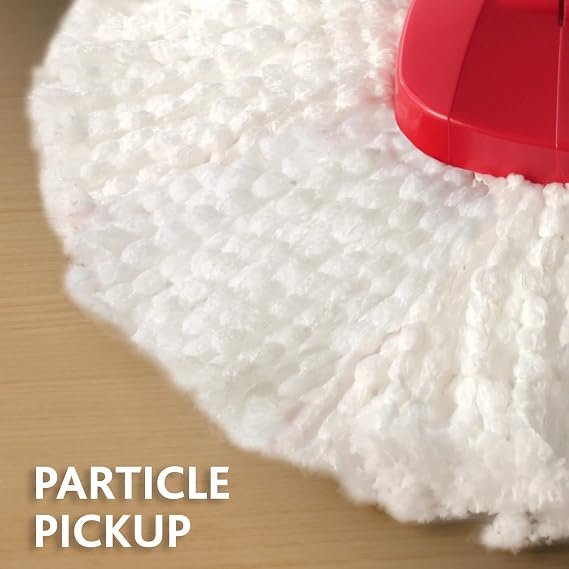 Vileda Turbo Classic mop spare head, microfiber, white, 2 pcs