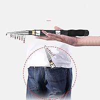 Vista 6 de Small Fishing Rods, Portable Sea Fishing Rod, Short Rod, Ice, Mini Sea Tools 28049-100 (#5)