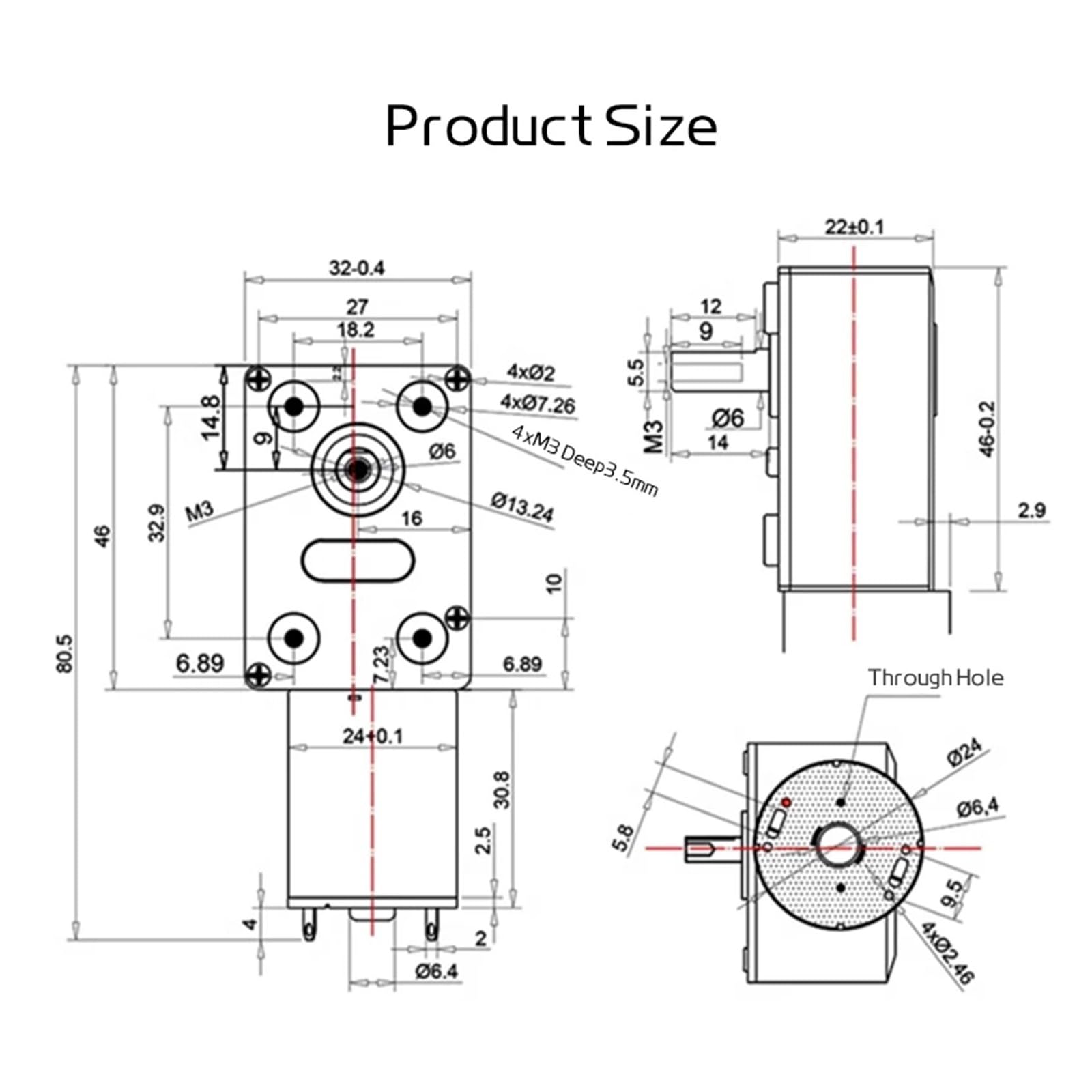 JGY370 DC 6V 12V 24V high torque reducer metal worm gear box motor reversible low speed worm gear motor 1RPM to 375RPM(6RPM_24V SINGLE MOTOR)