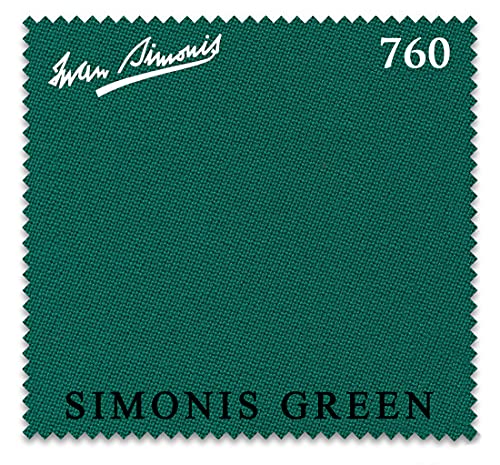 Iwan Simonis 760 Pool Table Cloth (Simonis Green, 8 ft Oversized)