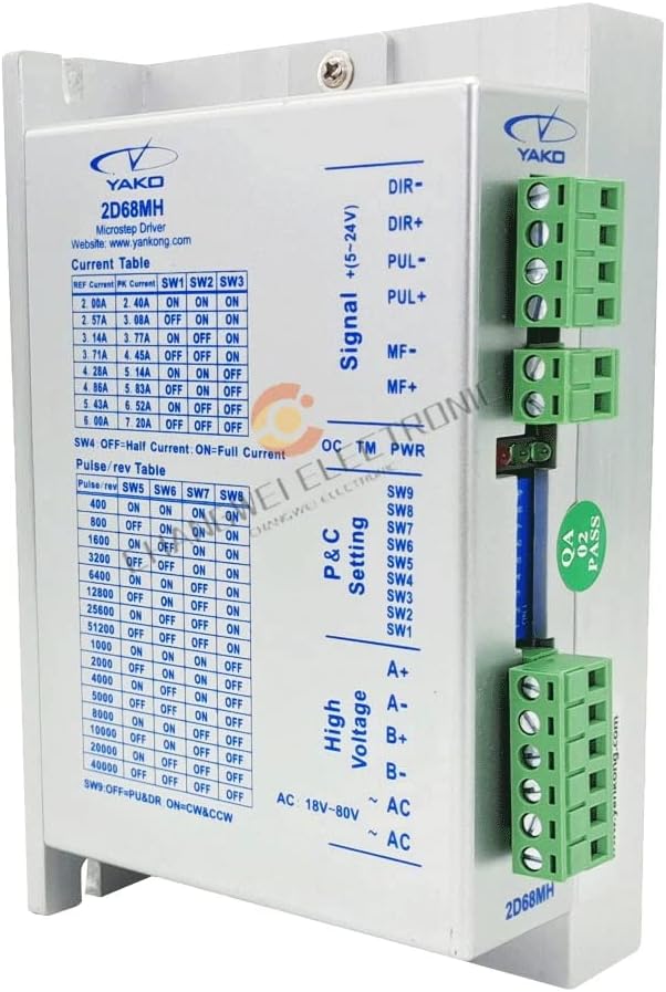2D68MH Substitute YKC2608M-H Stepper Motor Drive Suitable For 23 To 34 Stepper Motor With AC 18 To 80V