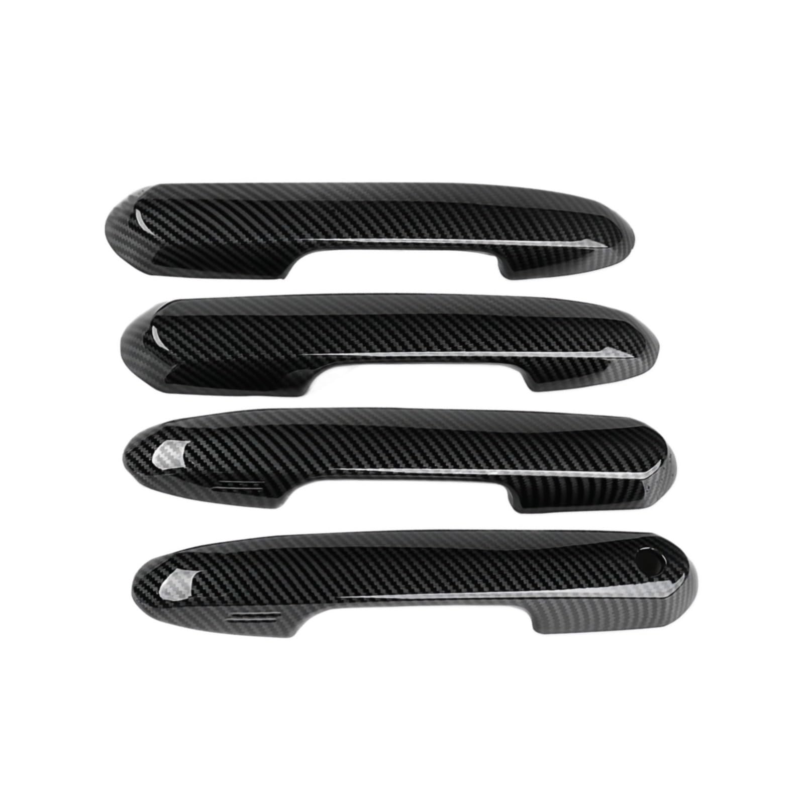 JJRFVBGT Door Handle Trim Compatible with Crown for Kluger for Crown Sport 2021 2022 2023 2024 ABS Full Coverage Exterior Door Handle Housing(Tx)