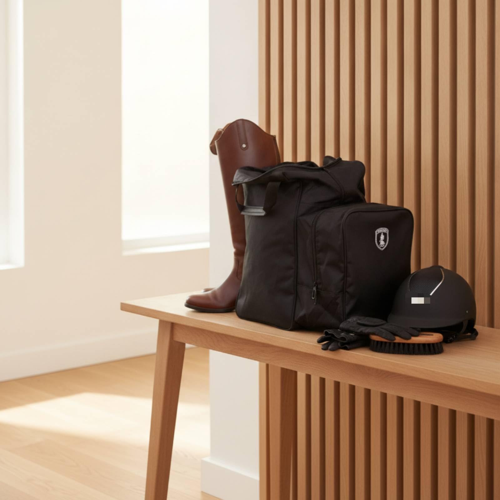Reitertasche mit Reißverschluss wasserabweisend Ausrüstungstasche übersichtlich Tasche für Reiter, REIT, Reitstall