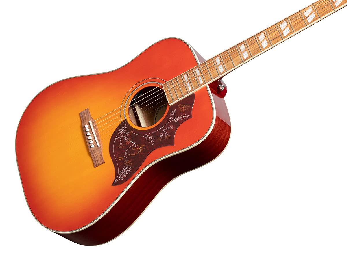 Amazon | Epiphone/Hummingbird Studio Faded Cherry Sunburst  