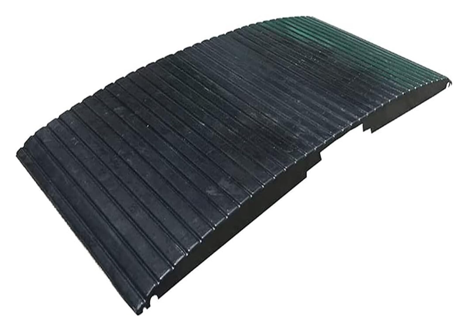 Rampa de Goma para bordillo, Rampa for Silla de Ruedas, portátil, Antideslizante, con umbral de Goma, for sillas de Ruedas/andadores, for Scooters y Personas con discapacidad.(38x90x7cm)