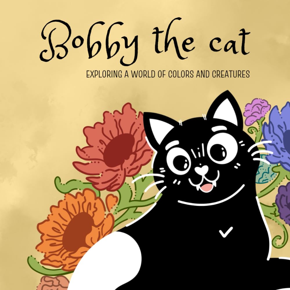 Bobby The Cat: exploring a world of colors and creatures