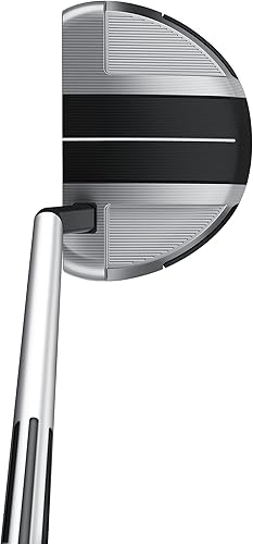 Miniatura 2 de TaylorMade Golf Spider GT Rollback - Putter corto inclinado, color plateado y negro