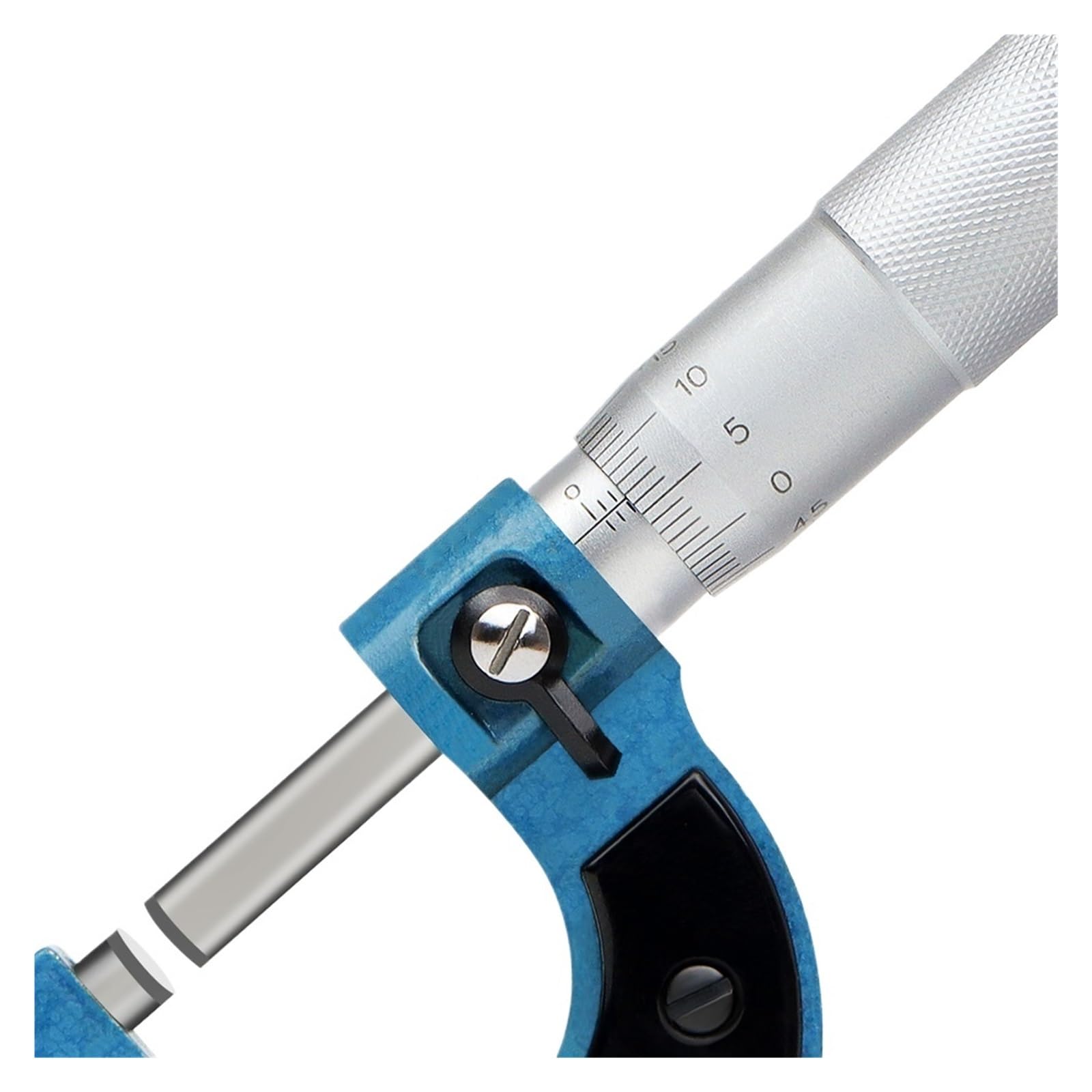 Micrómetro de diámetro exterior 0-25 mm Herramienta de medición de 0,01 mm Escala Calibre mecánico