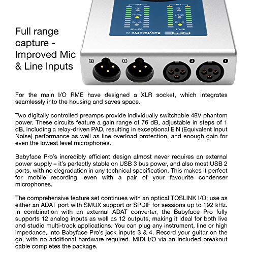 Rme Audio Interface (Babyfaceprofs) #TOP2