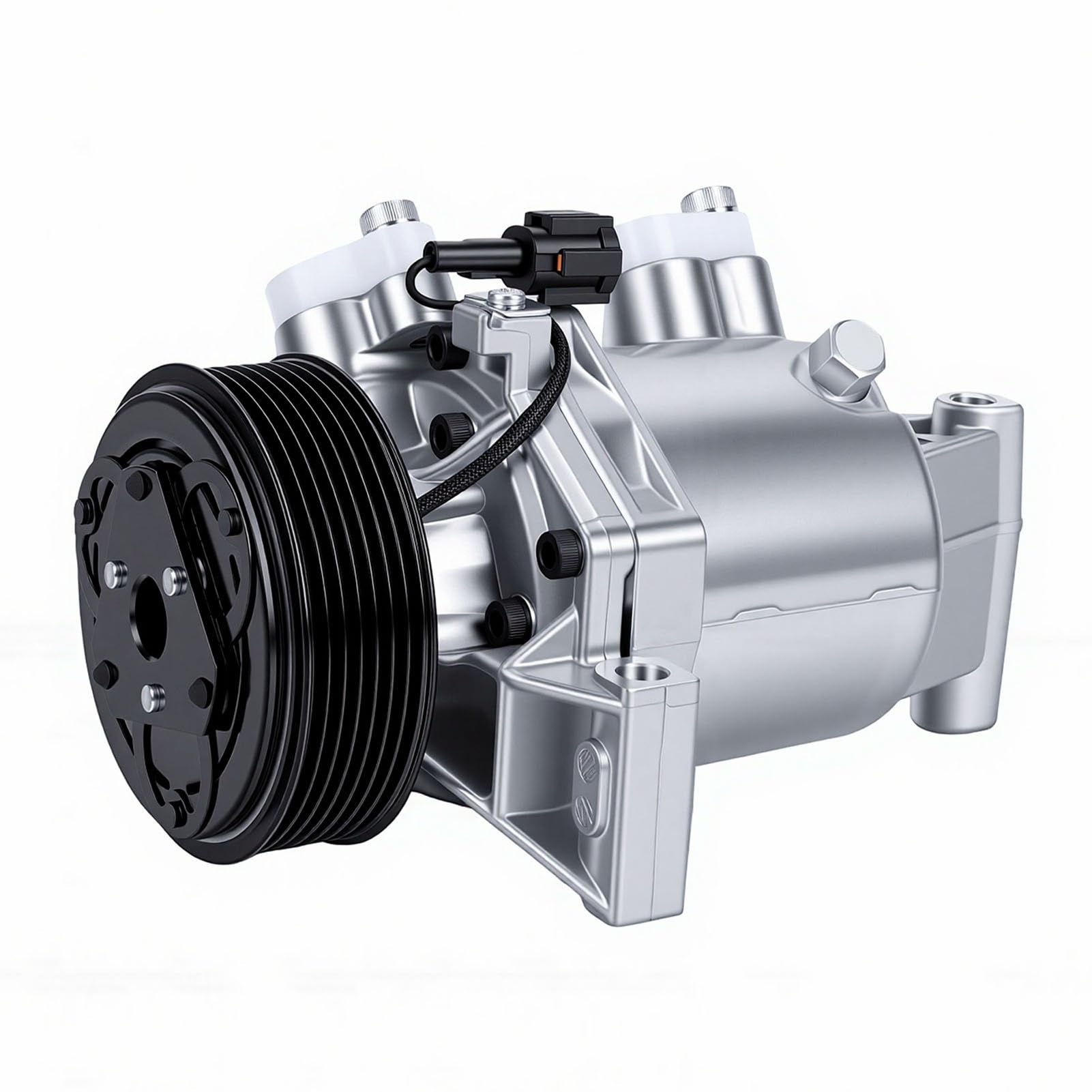 Cocoarm Sprężarka AC EG892, Sprężarka Klimatyzacji ze Stopu Aluminium dla Versa Note 1.6L 2014 2015 2016 2017, Wysoka wydajność Chłodzenia, łatwa Instalacja, Wymiana Układu Chłodzenia