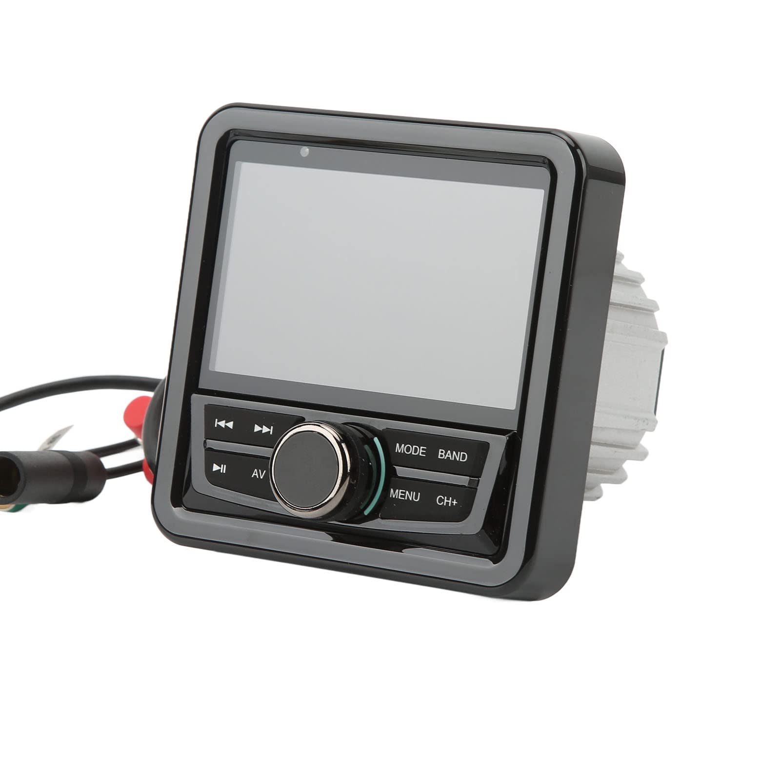 Radio Estéreo con Bluetooth Marino, Radio para Barco, Receptor Estéreo para Coche, Reproductor Multimedia MP3, MP5, Resistente Al Agua, Música sin Pérdidas para Yates y Vehículos