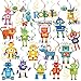 iPartyFun 20Pcs Robot Birthday Party Decorations Gear Robot Hanging Decoration Robot Hanging Swirls for Boys Birthday Decoration Gear Robot Baby Shower Supplies