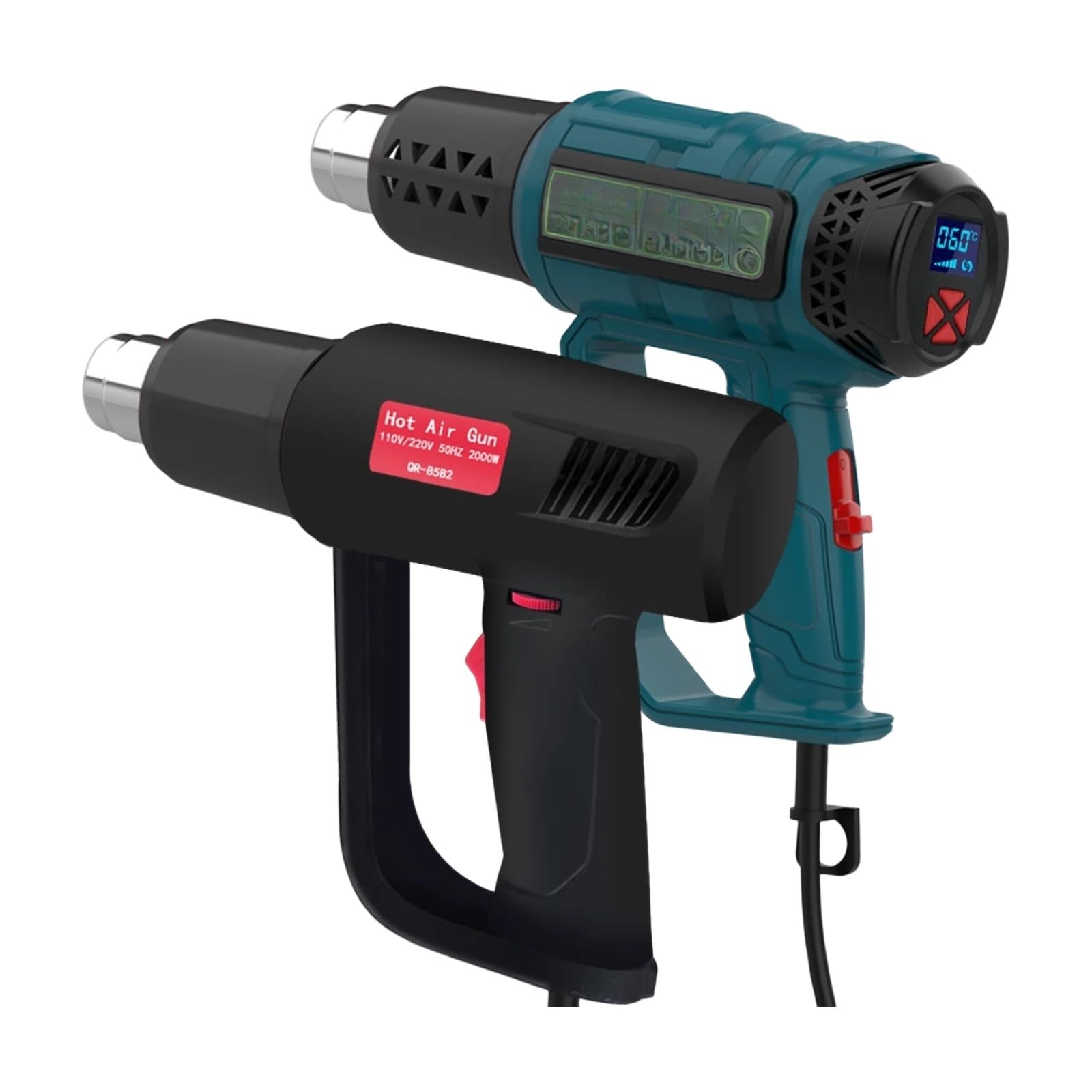 Pistolet à air chaud électrique 2000W 220V avec double vitesse réglable QR-611A 2