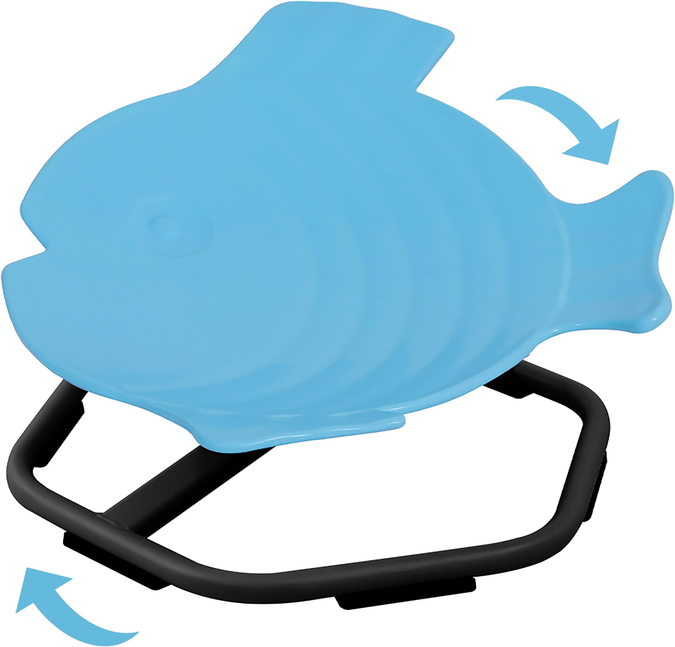 Sensory Spinning Chair for Autism - Fish Therapeutic Swivel Seat for Autism & ADHD Chair - Calming Spinny for Children’s Support - Non-slip Sit and Spin Sensory Spinning Seat