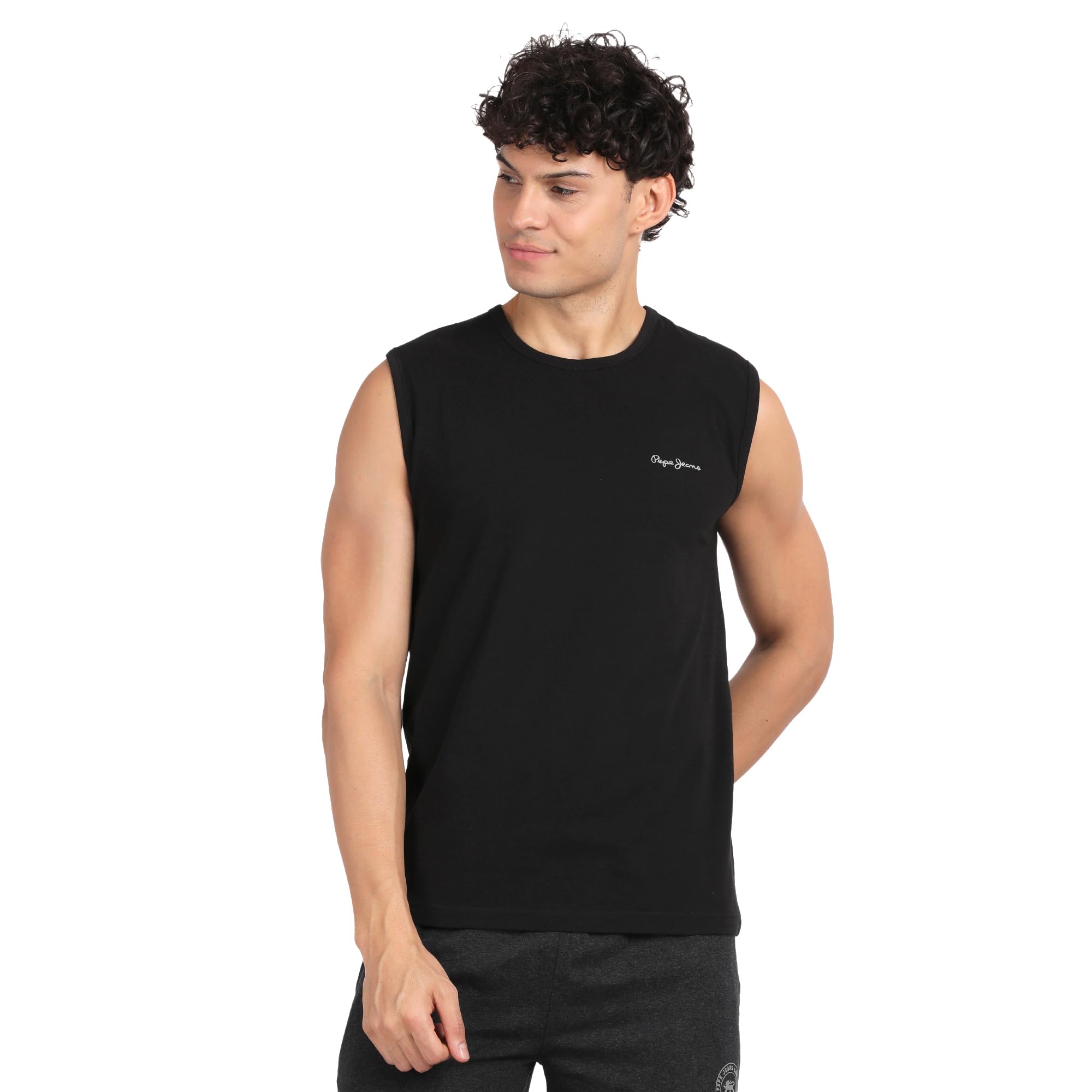 Men's Solid Regular Fit Vest