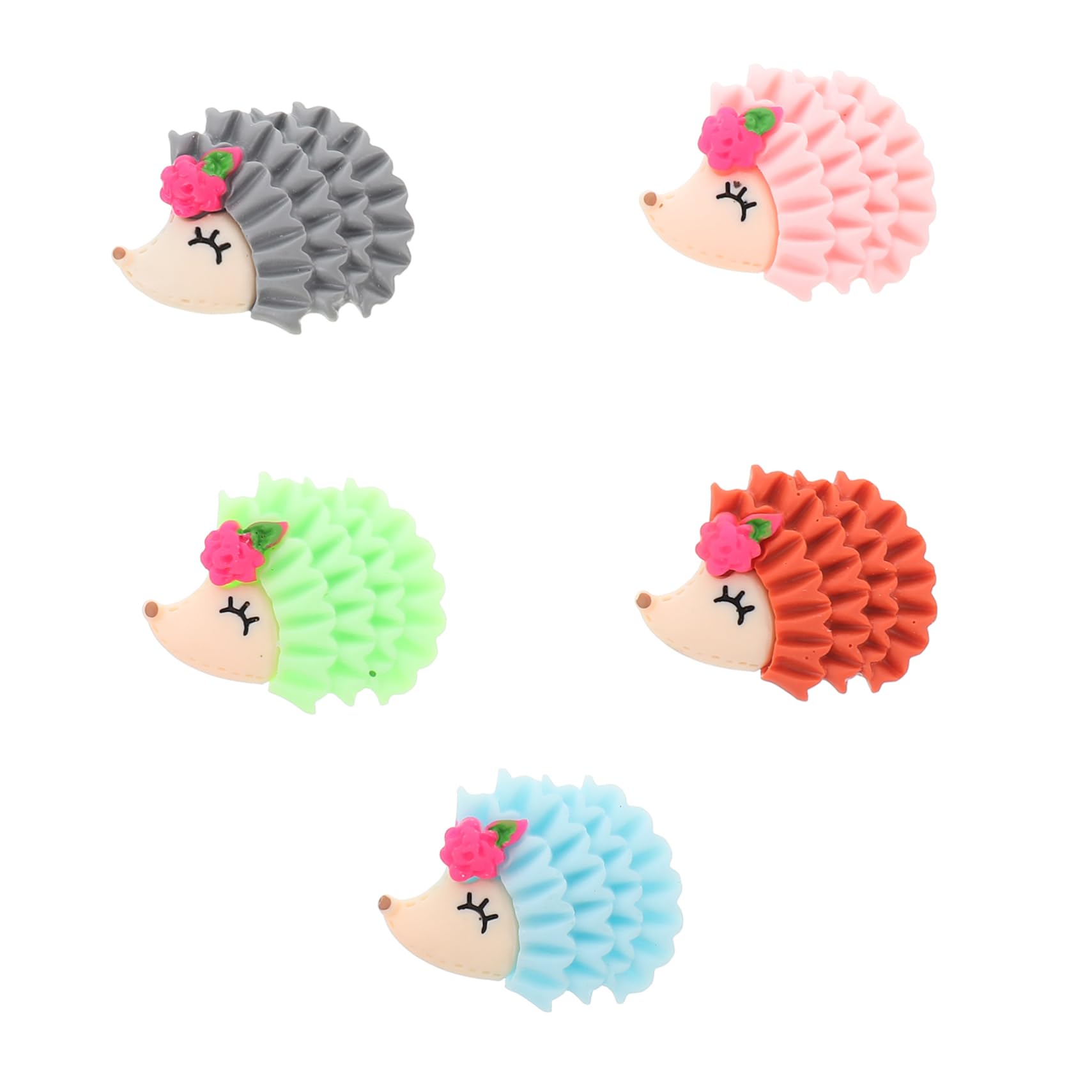 Uonlytech 5 Sätze Hedgehognadelsauggerät Stichnadelhalter Igel-nadelhalter Stickereien Kreuzstichzubehör Sticknadeln Stickwerkzeuge Nadelkissen Nähen Sticknadelhalter Magnet 5 Stück * 5
