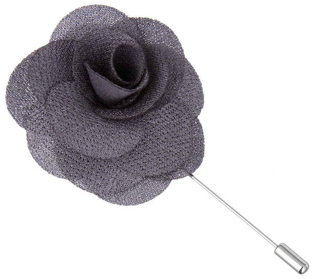 Flairs New York Gentleman's Essentials Premium Handmade Flower Lapel Pin Boutonniere