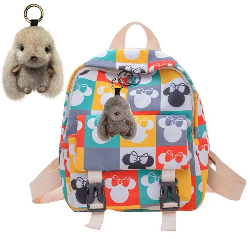 sanjimida Cute Cartoon Print Fashion Backpack, Small Size (Pretty)