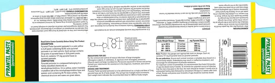 Durvet Pyrantel Paste Wormer, 23.6gm