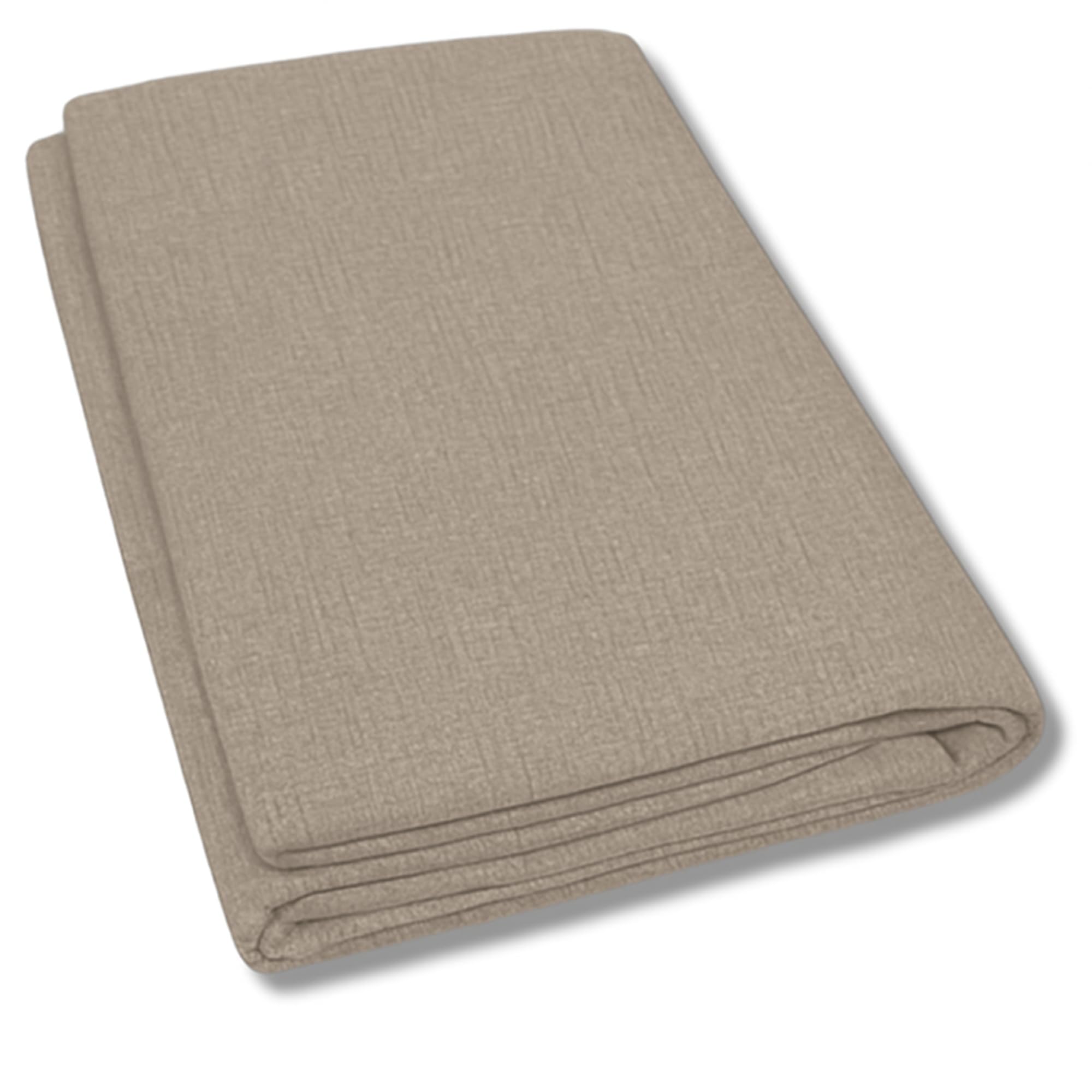 Toile d'ameublement canapé lit fauteuil grand foulard taupe