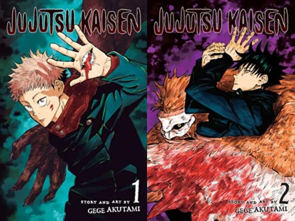 Jujutsu Kaisen Manga Set, Vol. 1-10