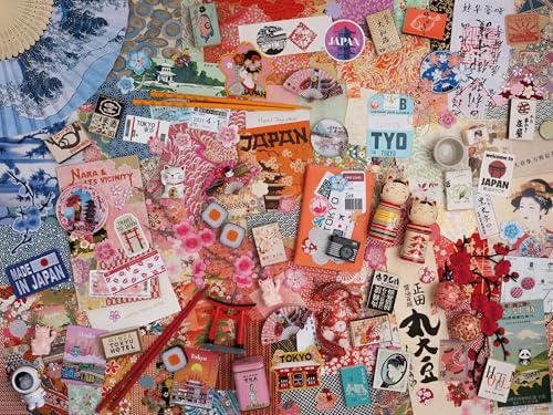 Ravensburger Puzzle 12001703 - Reise nach Tokio - 1500 Teile Puzzle, Foto-Collage, fĂĽr Japan-Fans ab 14 Jahren