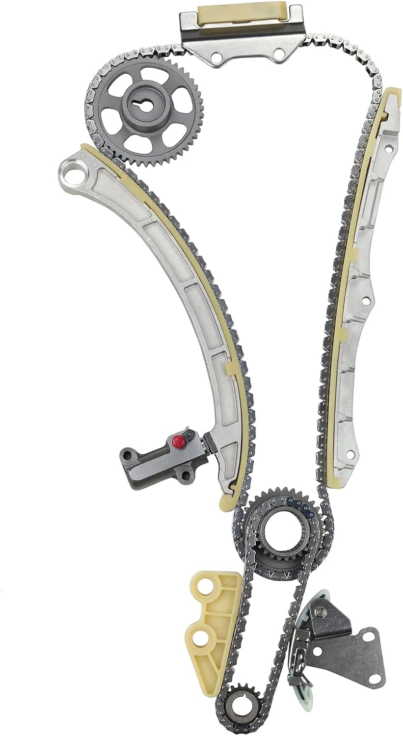 9-0711S Timing Chain Kit fit 2003, 2004, 2005, 2006, 2007, 2008, 2009, 2010, 2011 for Honda Element 2.4L, 2002-2009 for Honda CR-V 2.4L, 2003-2007 for Honda Accord 2.4L
