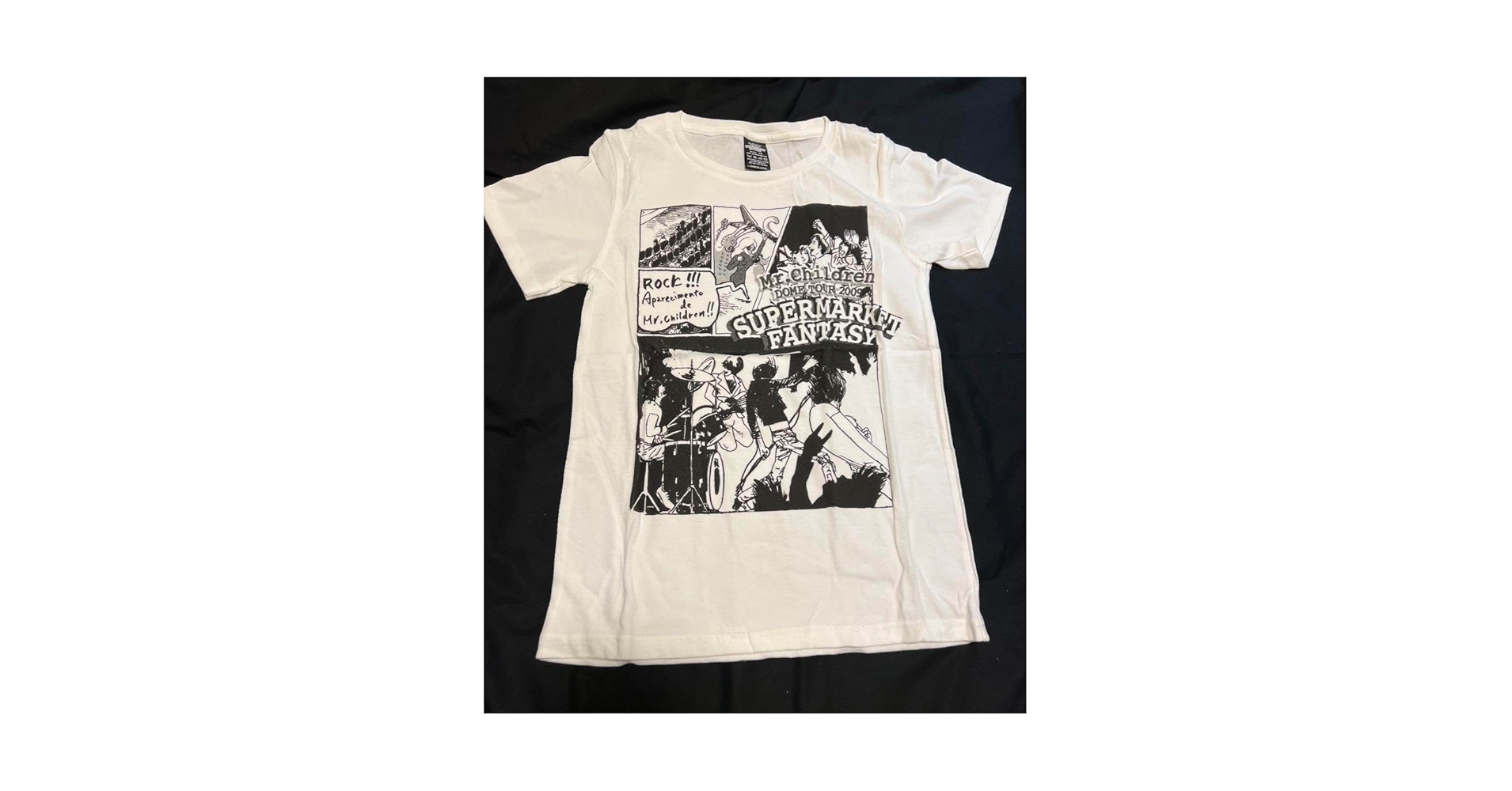 【未使用 美品】ミスチル ツアー TシャツSUPERMARKET FANTASY Mr.Children supermarket fantasy Tシャツ - メルカリ