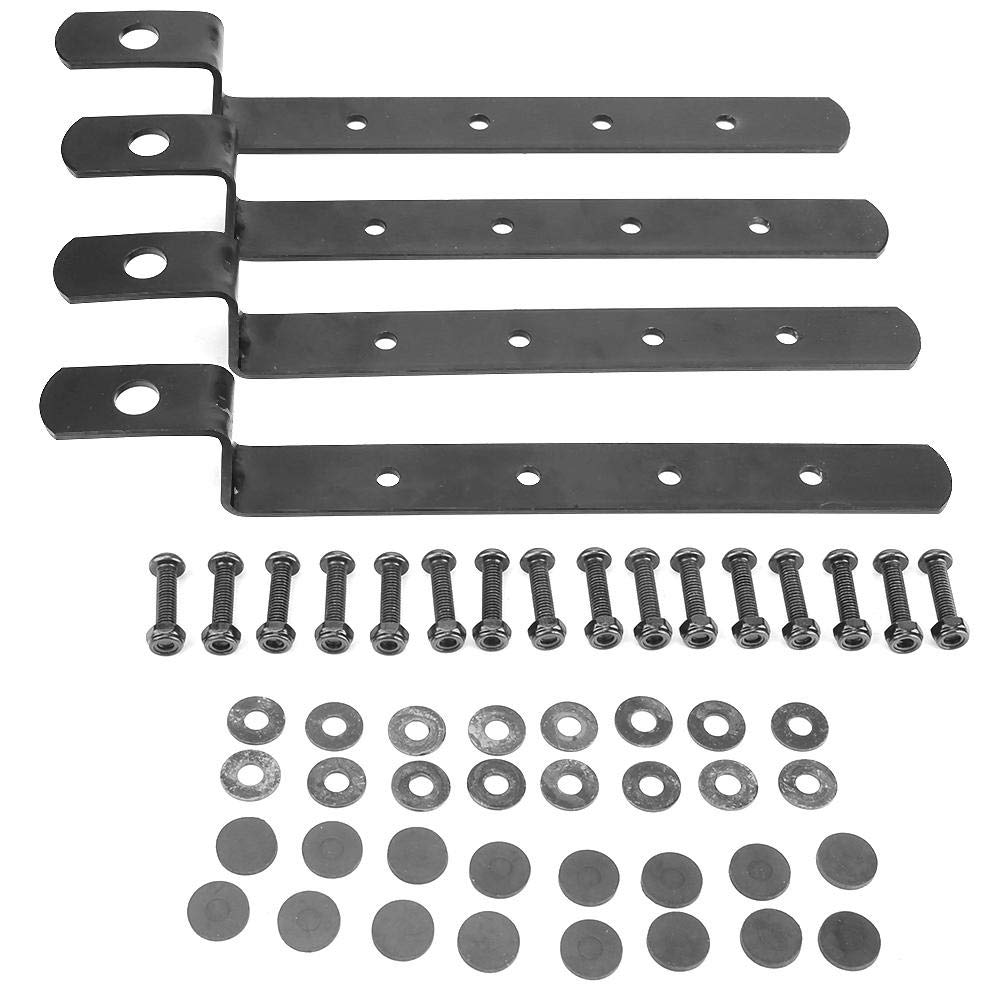 Modifica kit staffe di montaggio valigie laterali moto universale in ferro