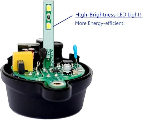 Miniatura 5 de IP54 resistente a la intemperie 12V-240V ACDC Universal LED intermitente luz de advertencia lámpara de alarma para abridor de puerta y apertura de