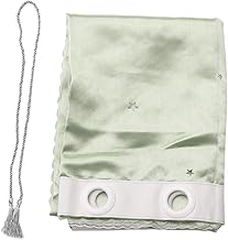 Garneck 1Pc Cortinas De Camada Dupla Tratamentos De Janela Cortinas Decorativas Cortina Blackout Cortina De Janela Persianas Produto Acabado Cortina Verde Para Casa