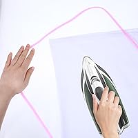 Vista 6 de Paquete de 2 paños de planchado protectores para planchar, protector de planchado que ahorra quemaduras, almohadilla aislante para ropa delicada