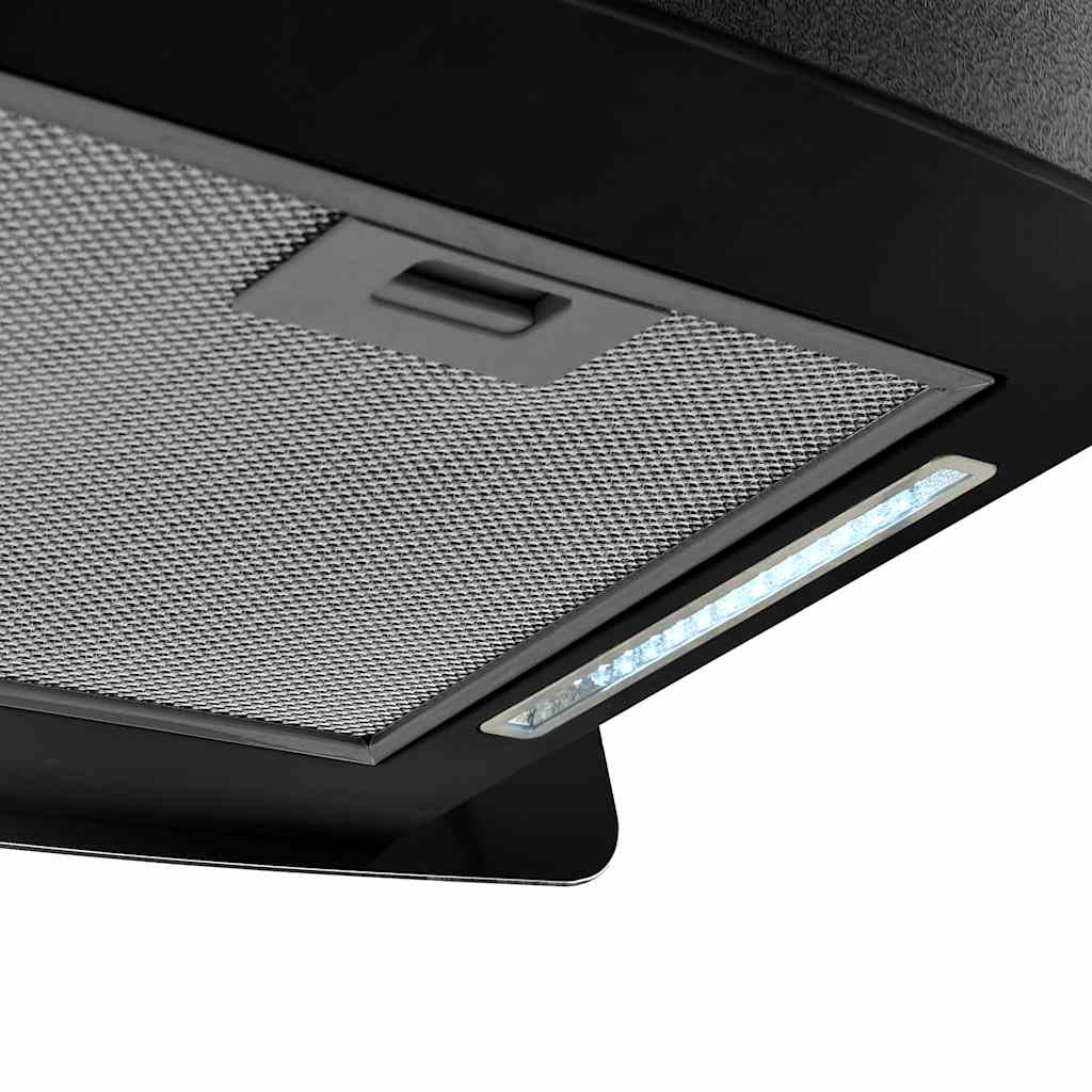 vidaXL Cappa da Cucina ad Isola Sospesa LCD Sensore in Vetro Temperato
