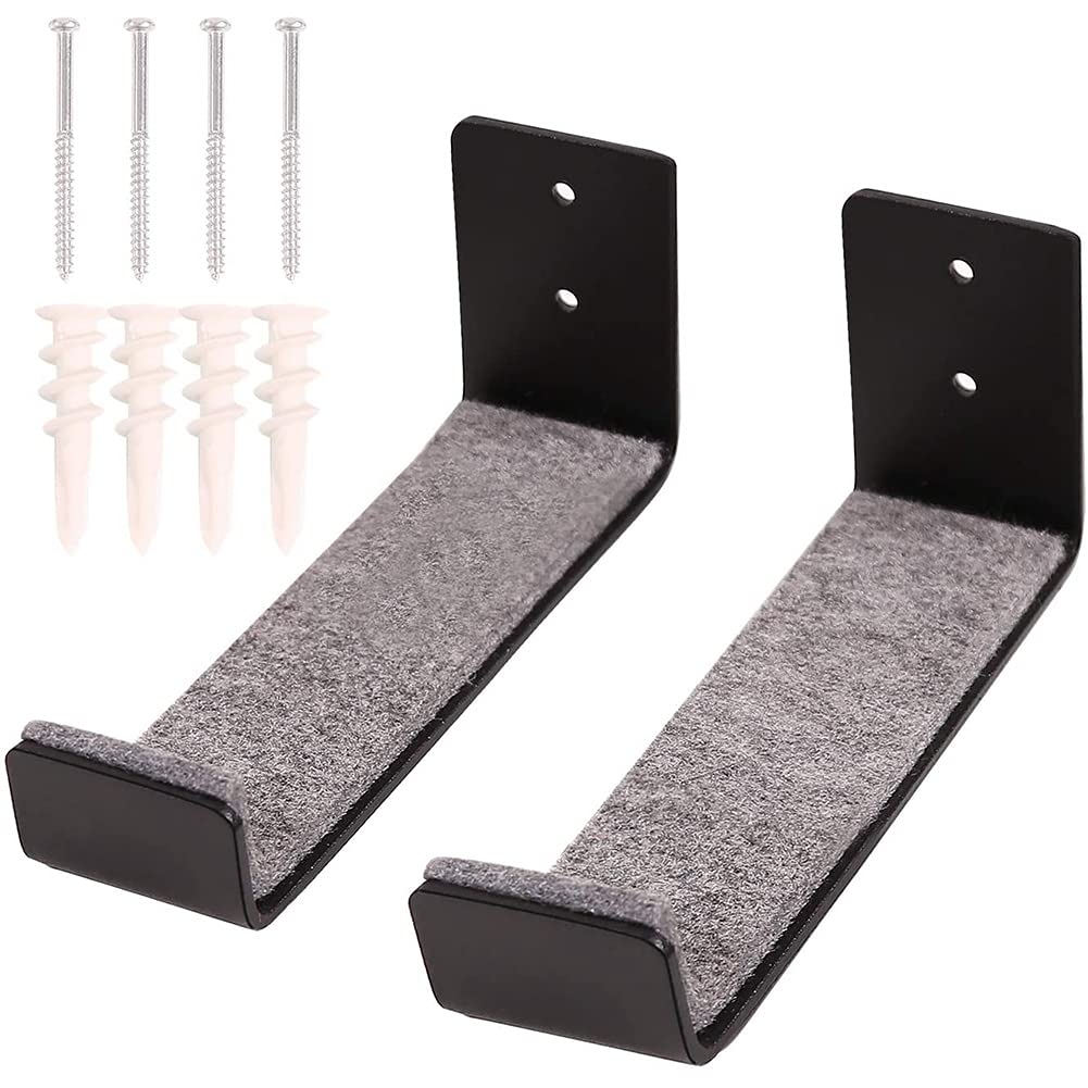 1 lot de supports muraux pour planches de surf - Support mural de rangement pour shortboards et longboards